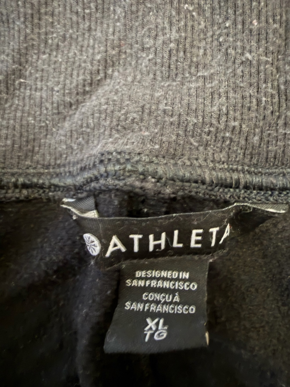 Athleta Women’s Black Jogger Pants - Comfortable Everyday Sweatpants size XL - Picture 4 of 6